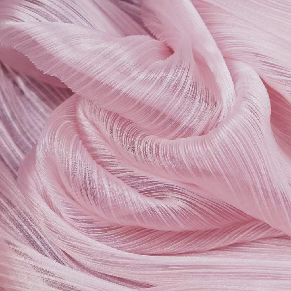 Pink organza
