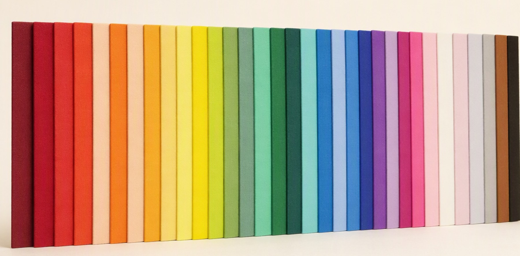 EVA Foam colour range, 1mm 2mm 3mm