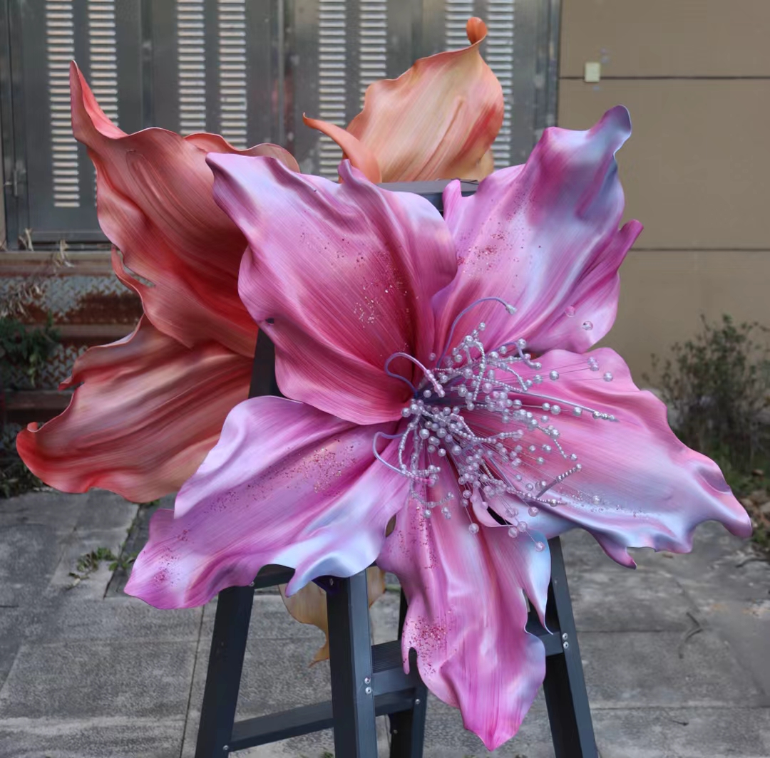 Pink gradient flower